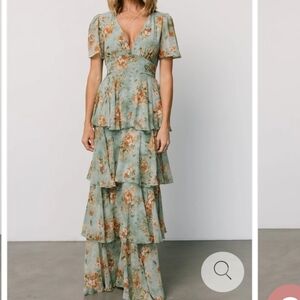 Baltic Born Montaigne Ruffle Maxi Dress